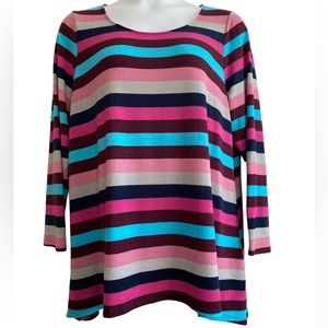 Lane Bryant 18/20 Knit Striped Sweater